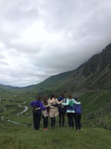 5) Six of our women in Snowdonia National Park in Wales.