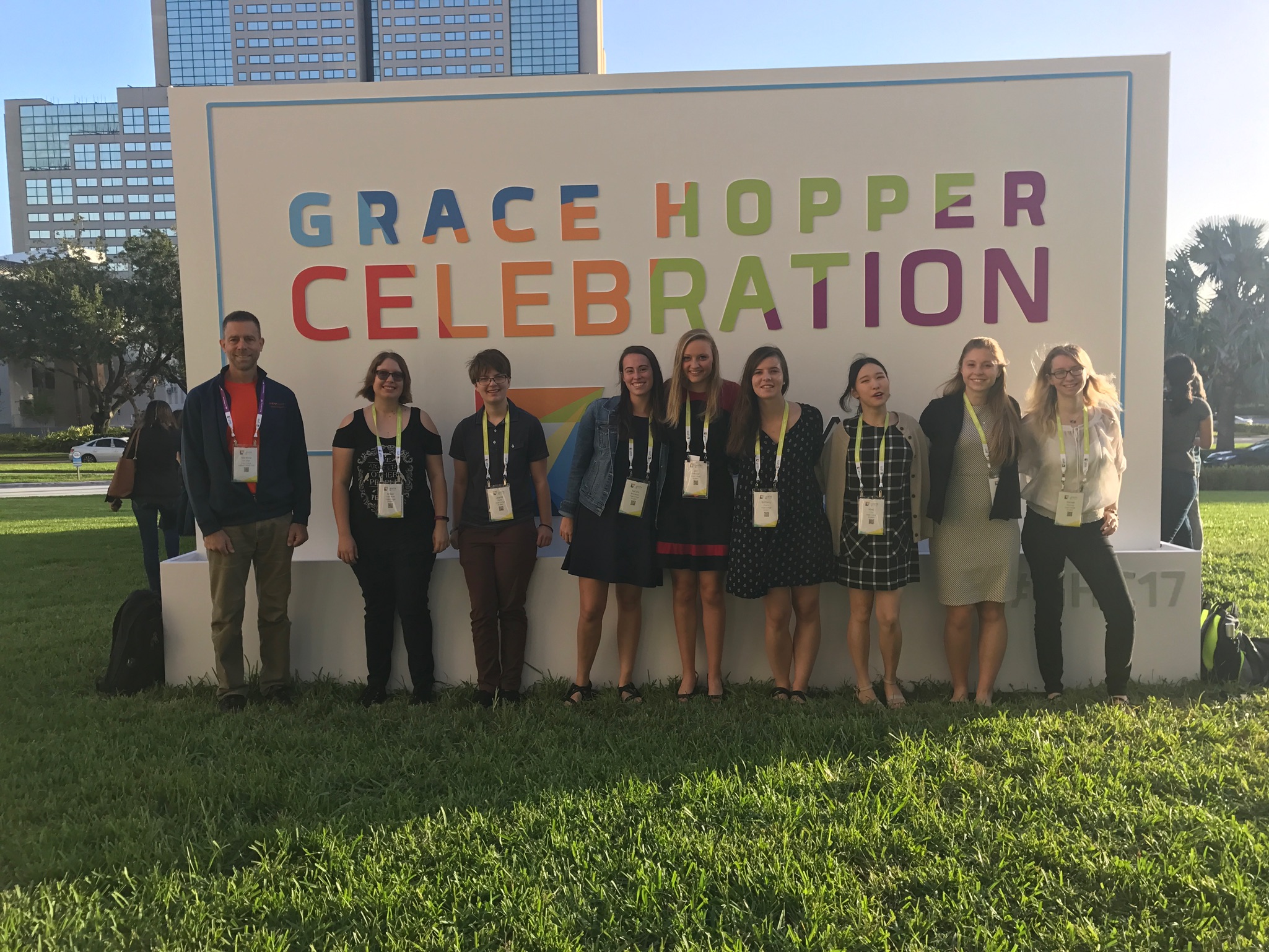 Students celebrate women in technology at Grace Hopper Conference