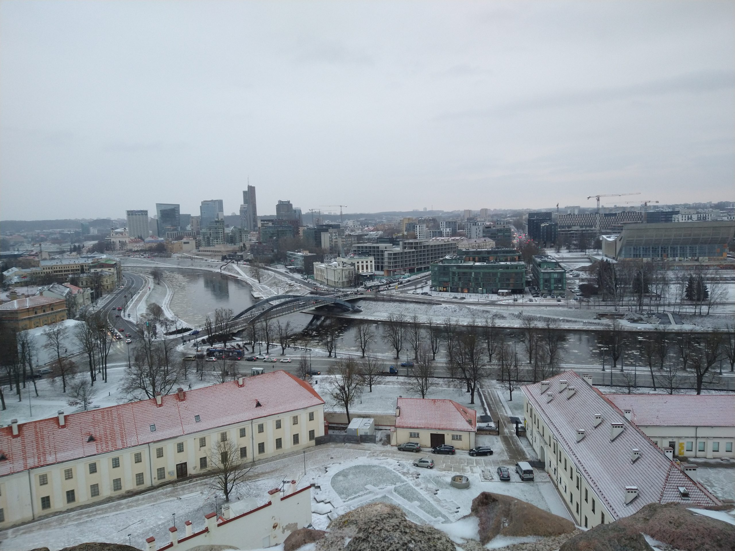 View of Vilnius from tower