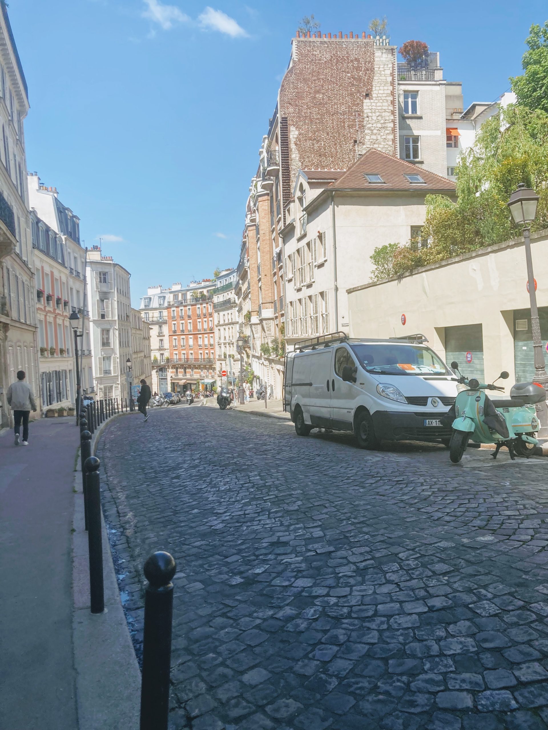 The beautiful streets of Paris