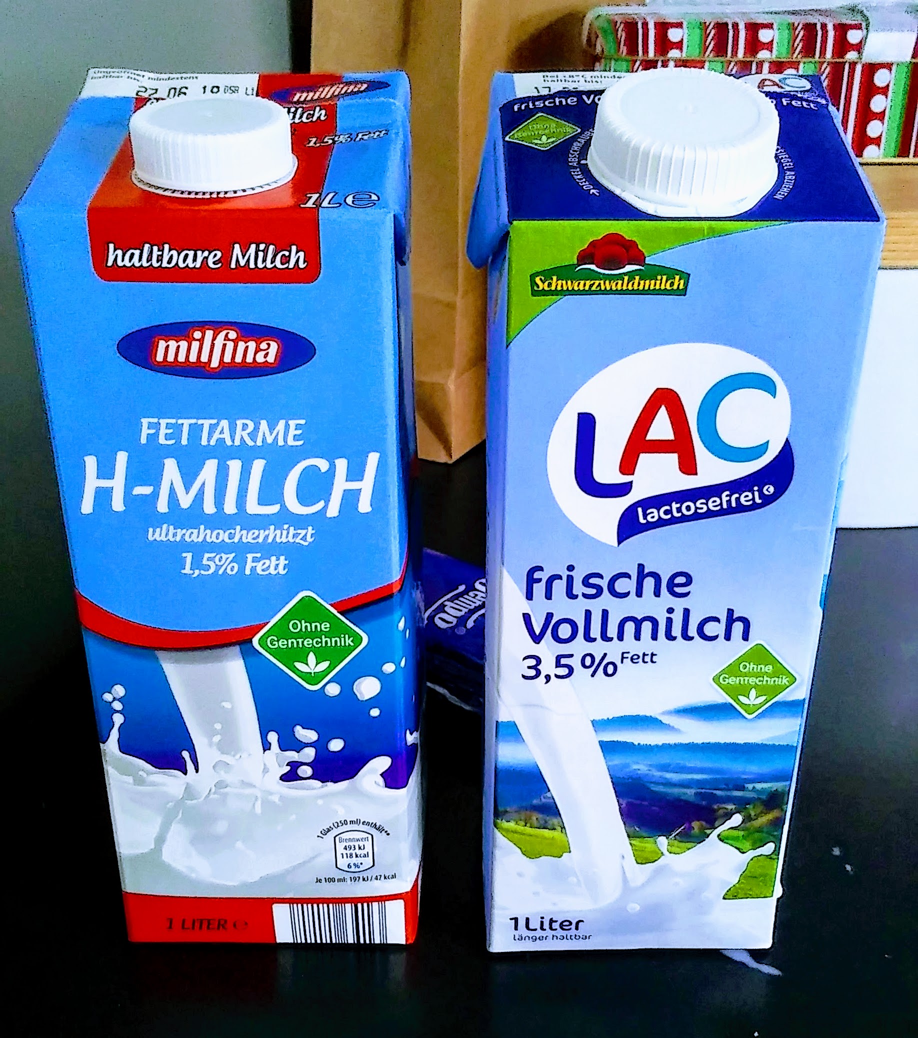 Good for 1 ltr of Whole Milk German Milk Token Gut Fur 1 LTR Vollmilch-