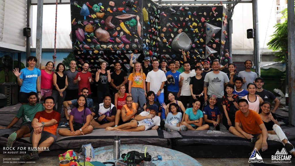 Basecamp Coffeehouse and Chiang Mai Rock Climbing (CMRCA) put on a social event last week. It was fun to find a group of people with similar interests and finally get back to climbing after a few months off.