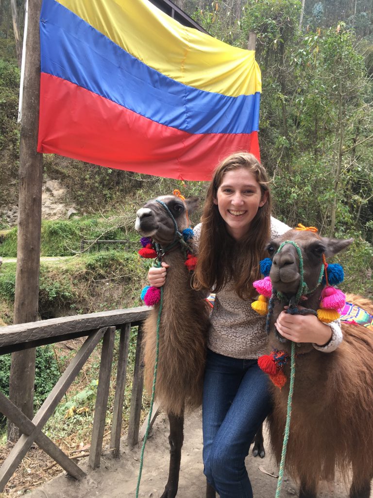 I got to live some of my dreams early in the trip and met some llamas!