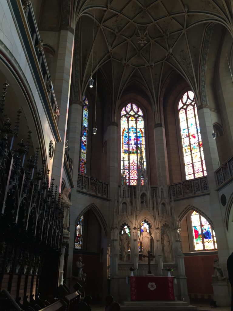 Inside of the Schlosskirche.