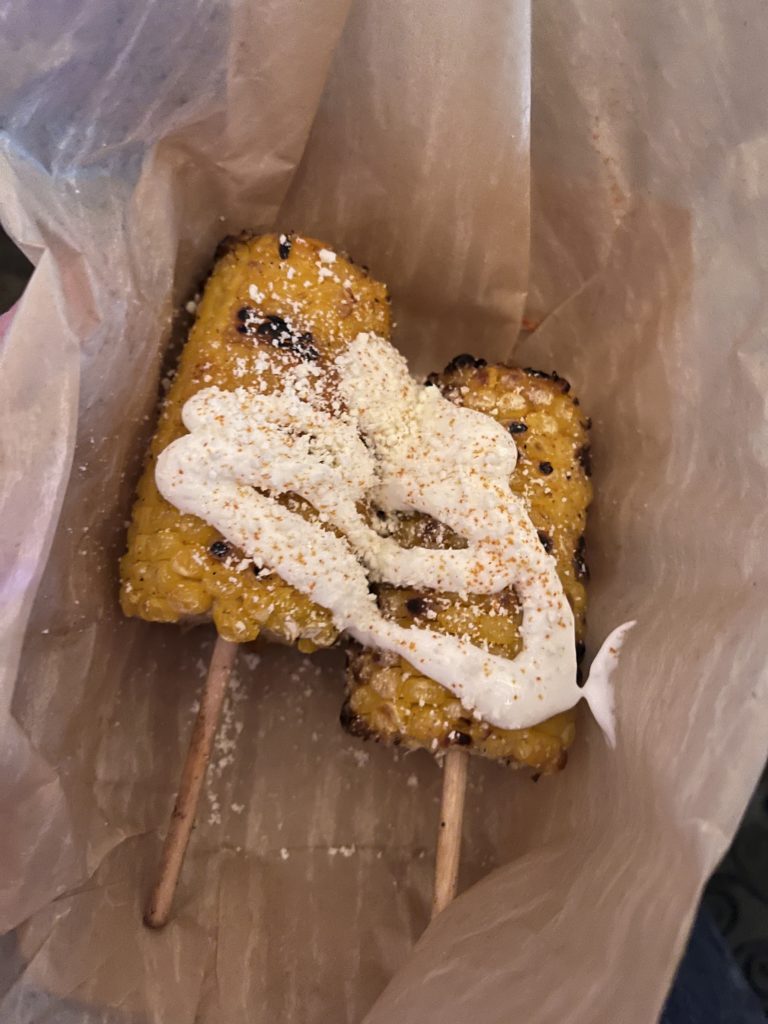 street corn from the festival :p