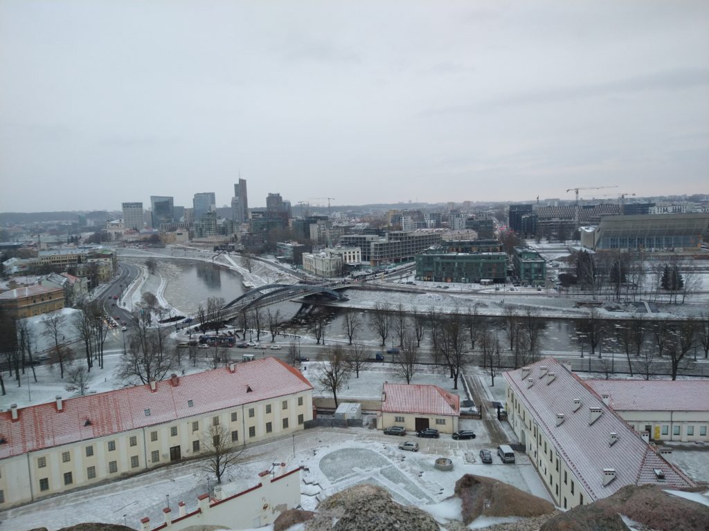View of Vilnius from tower