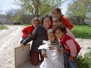 Utaya Village with Children