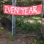 The first banner into the entrance of The Pull