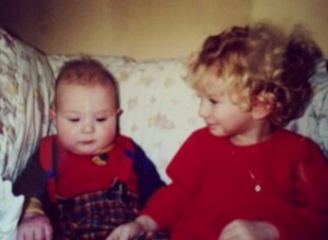 Here's Harrison, my younger brother, and I. We've been besties from the beginning. 