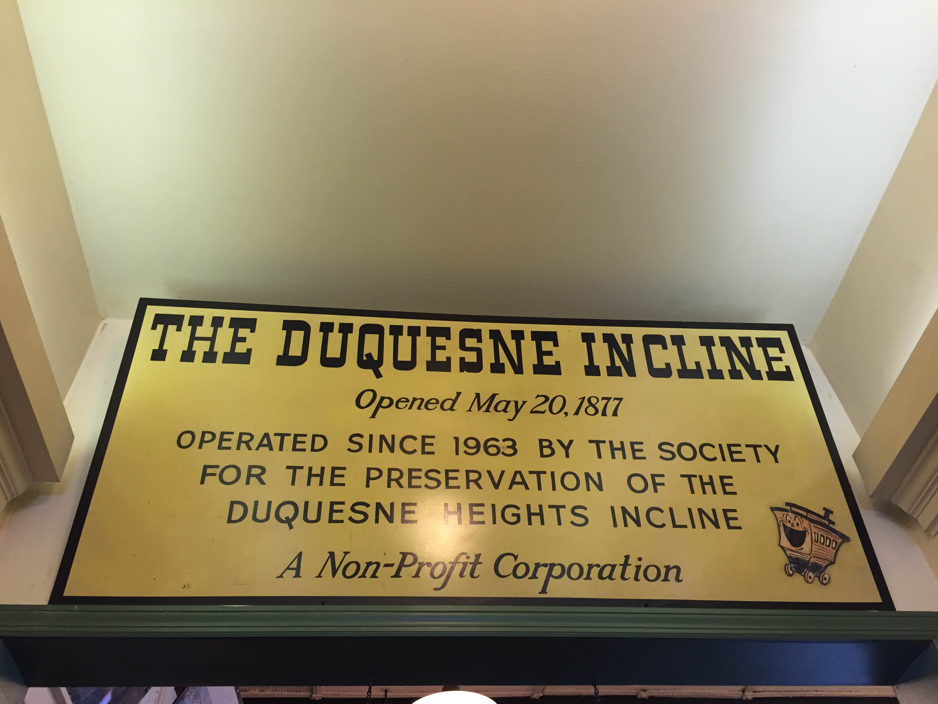 The Duquesne Incline has been running since 1877