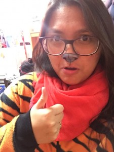 Me in a tiger costume