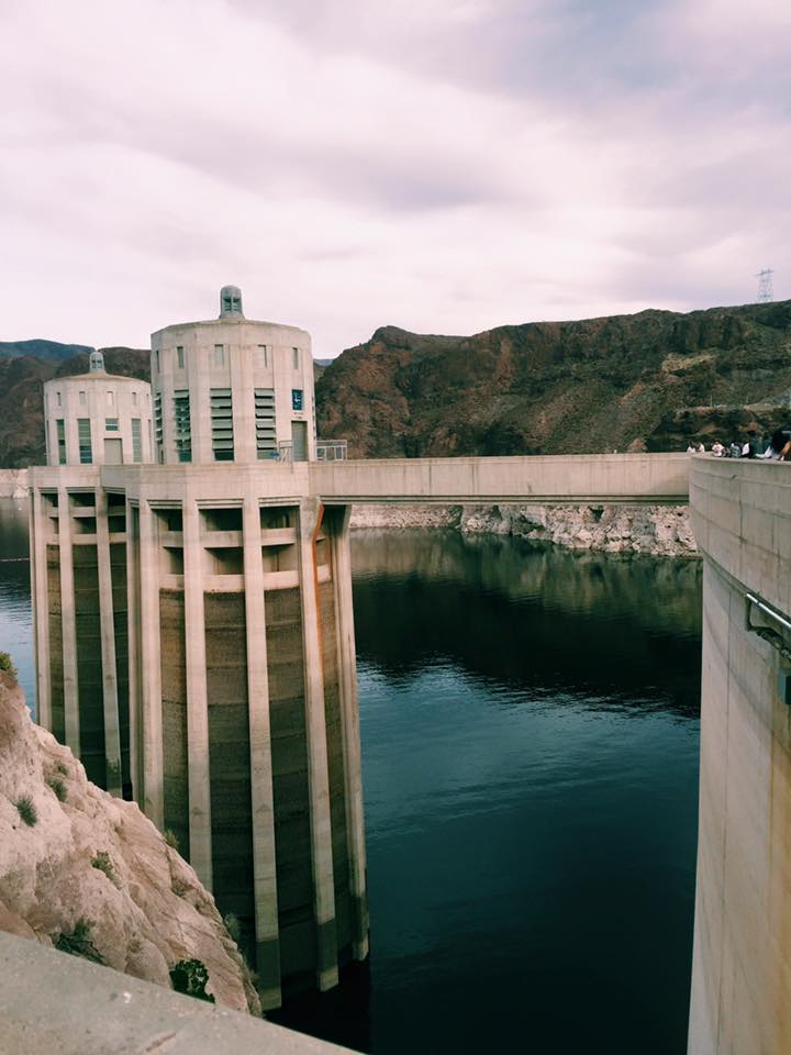Another photo from the backside of the Hoover Dam