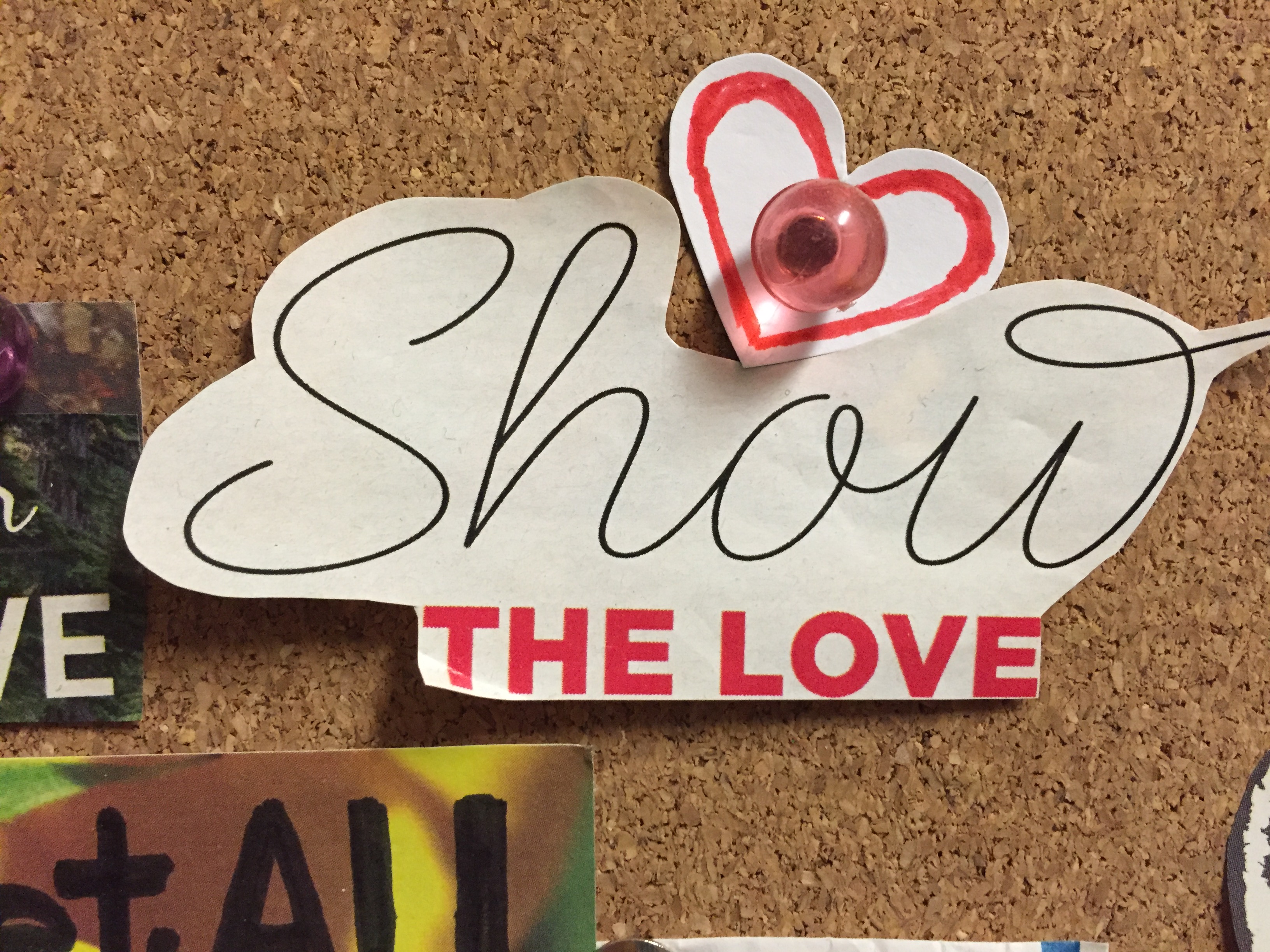 quotation: Show the love