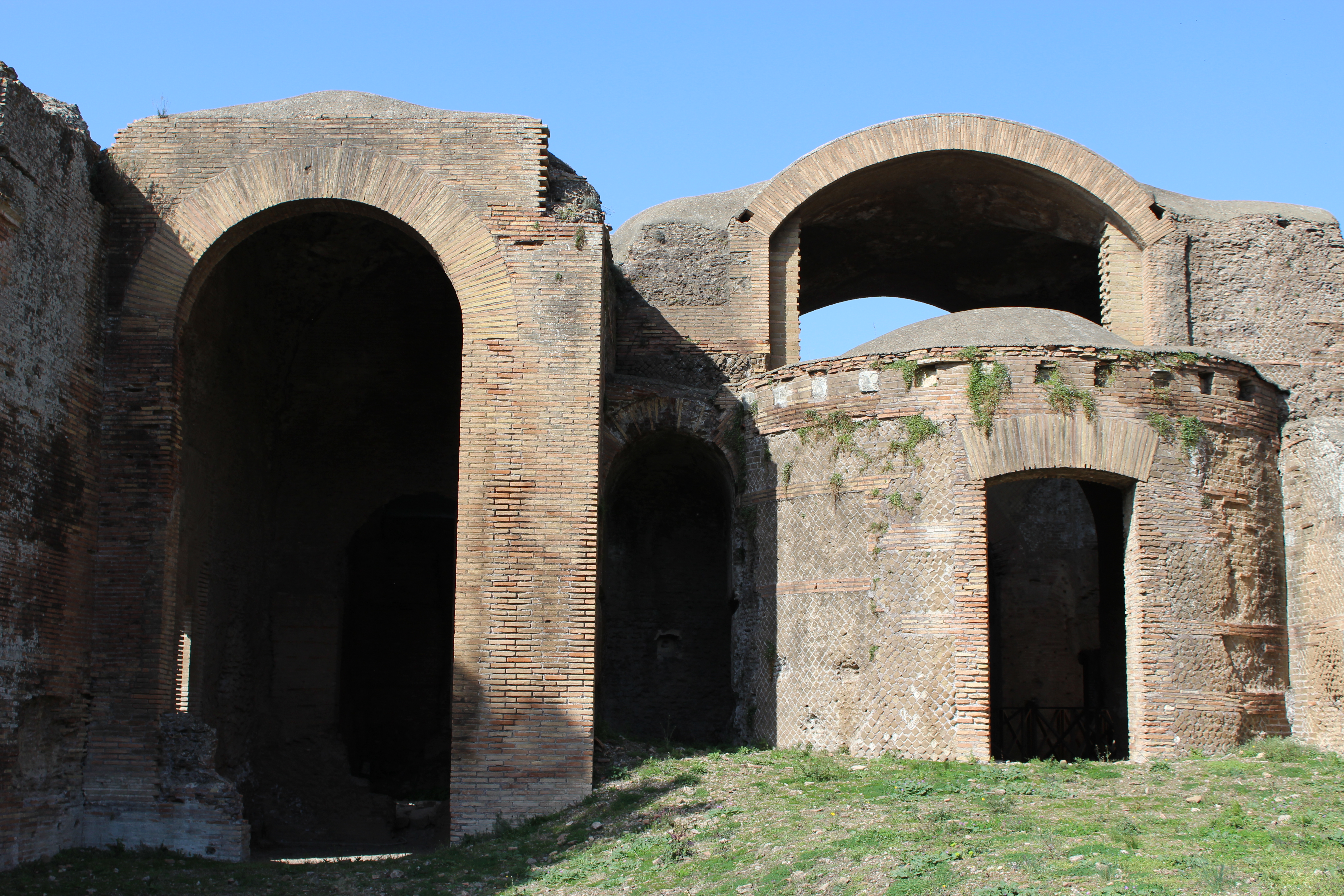 Ruins of ancient Roman baths