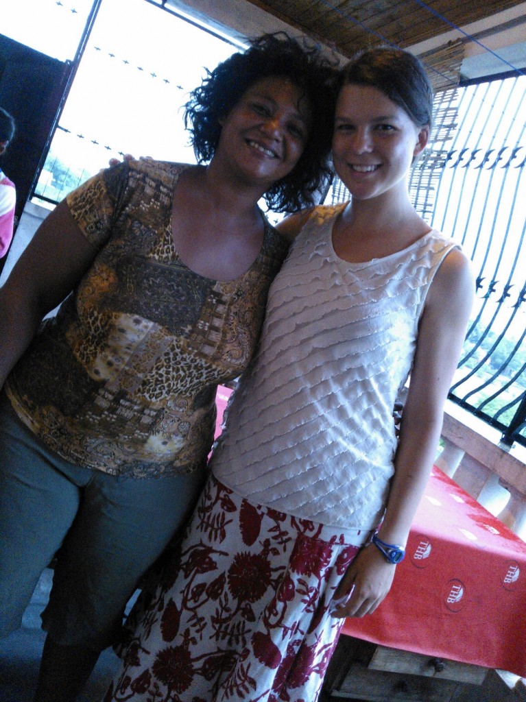 My host mom in Mahajunga!