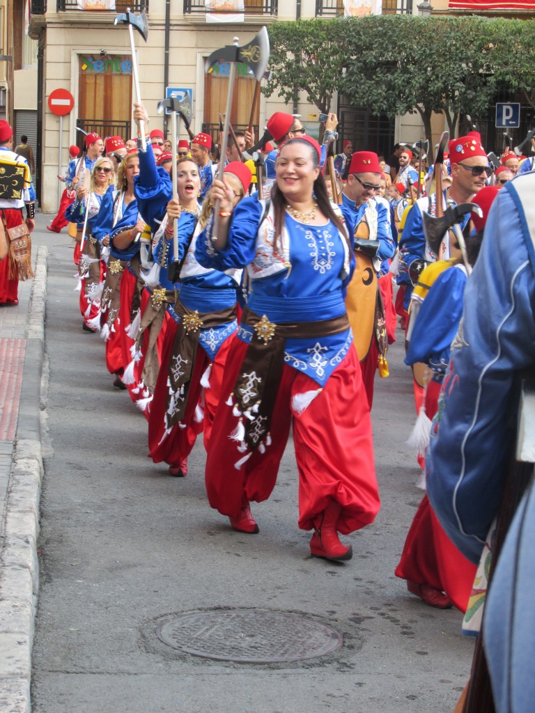 Final Parade at the Moors and Christians Festival