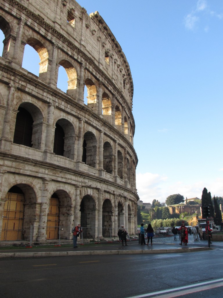 The Colosseum was less than a 10 minute walk from our hotel!
