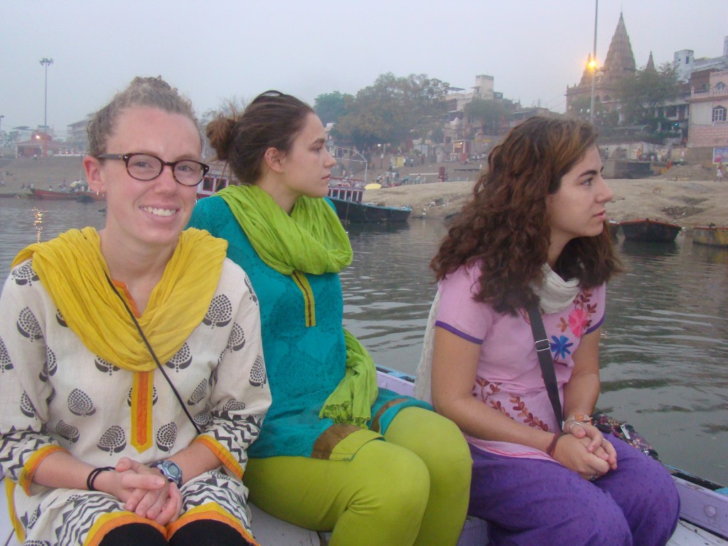 Early morning boat ride on the Ganges