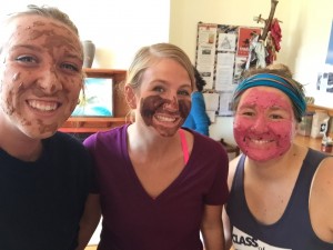 Natural remedies homemaking session called for some pretty great face masks