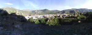 La vista de Cuzco desde San Miguel